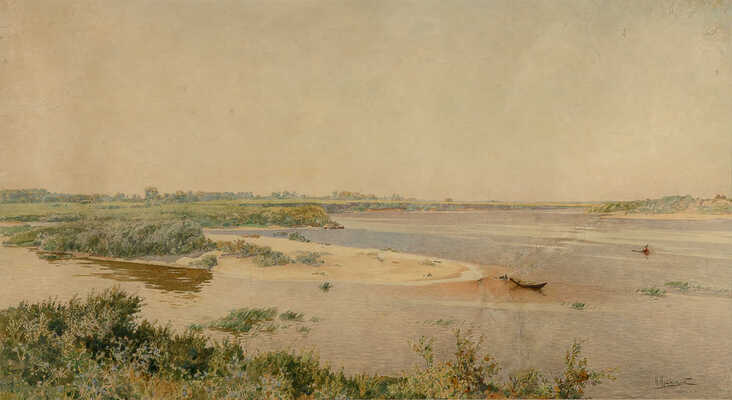 Крыжицкий Константин Яковлевич. На Оке